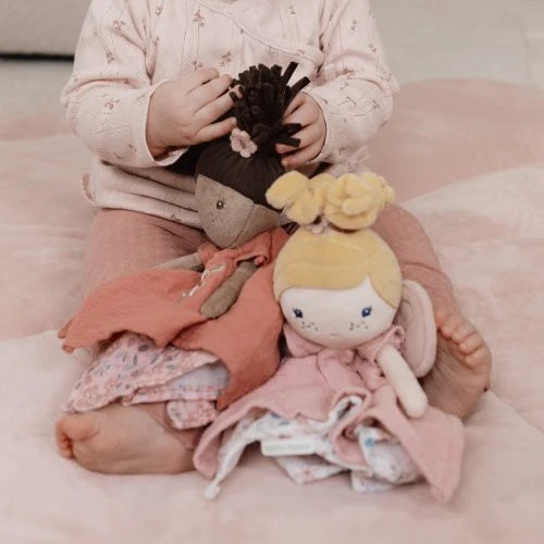Piccolo doudou Fairy Mila di Little Dutch con fatina, morbido e colorato, perfetto per coccole e conforto dei bambini.