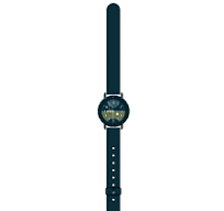 Orologio al quarzo Djeco Ticlock Eroe dello stadio con design sportivo e dettagli colorati, mostrato sul quadrante.