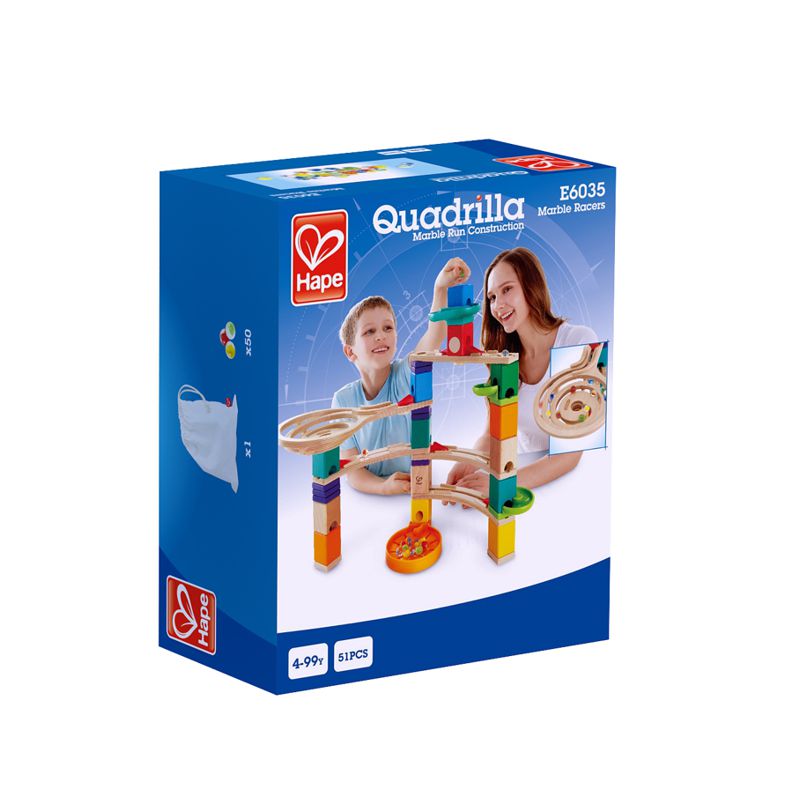 Hape E6035 Quadrilla Biglie da corsa