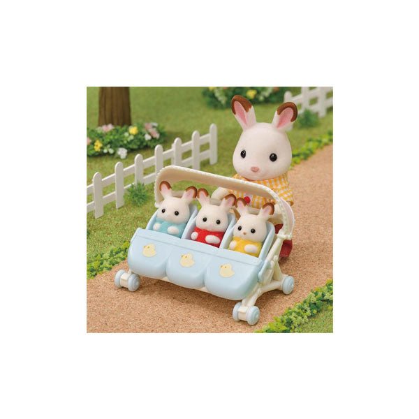 Epoch 5533 Sylvanian Family Passeggino per trigemini - Emotions Toy
