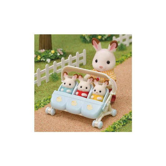 Epoch 5533 Sylvanian Family Passeggino per trigemini - Emotions Toy