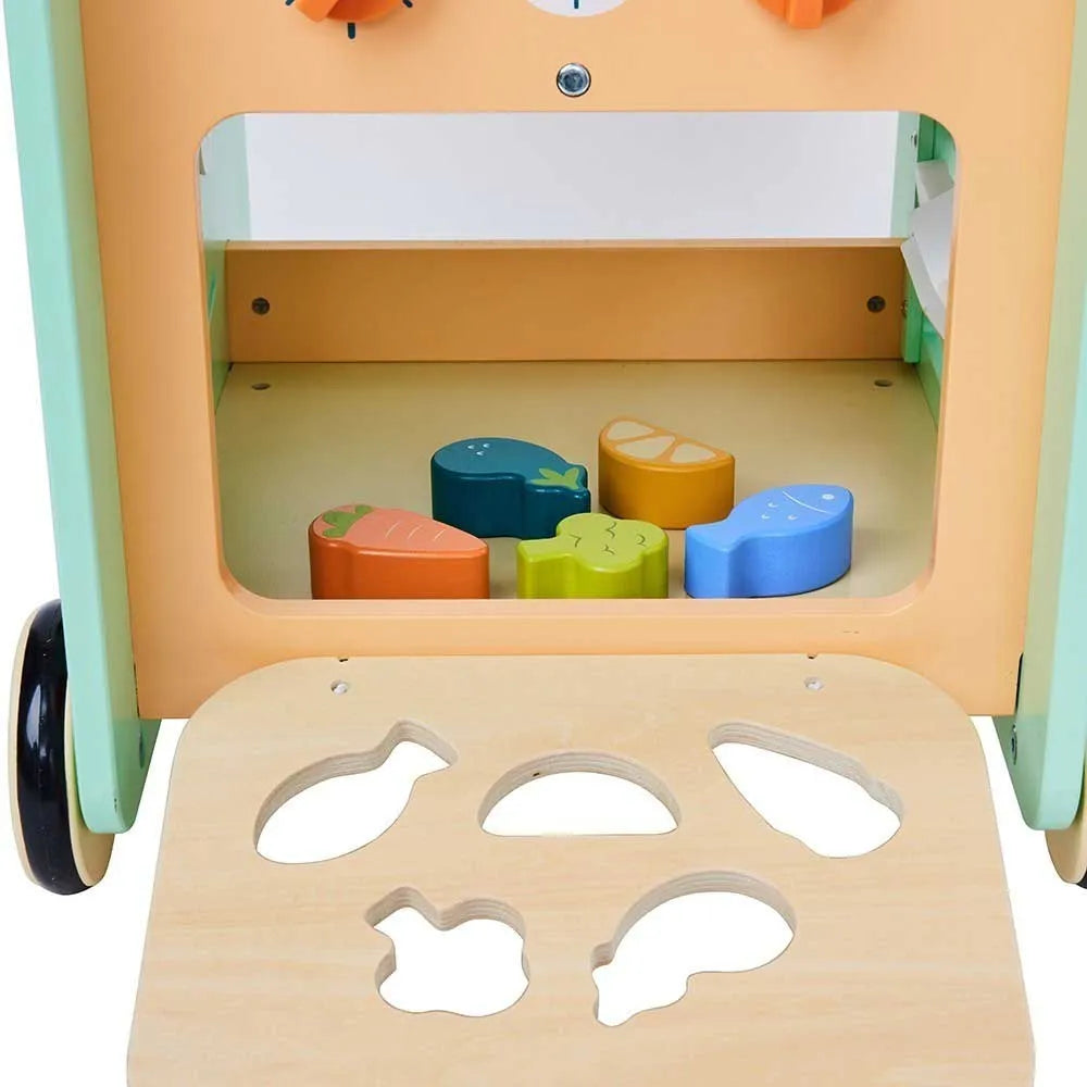 Eurekakids Cucina passeggino in legno 2 in 1