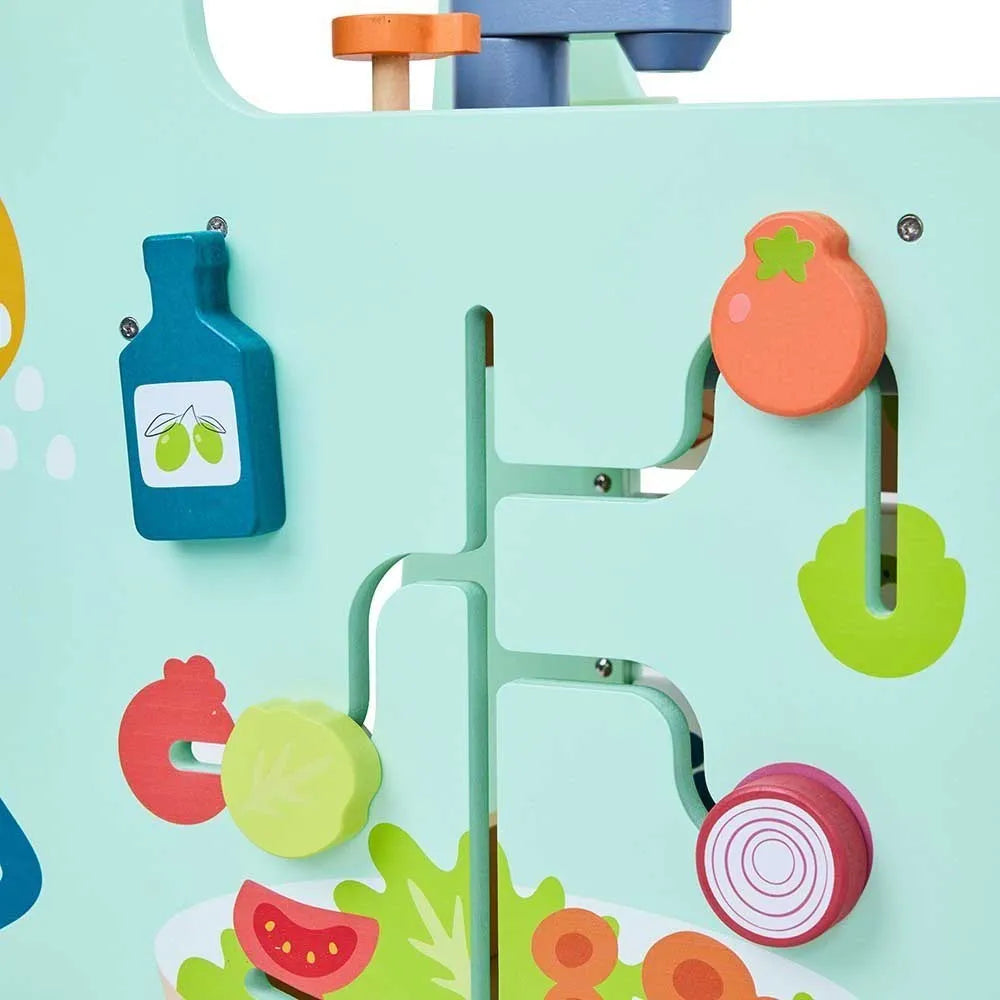 Eurekakids Cucina passeggino in legno 2 in 1