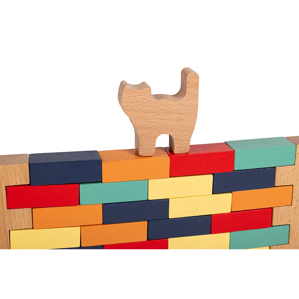 Gioco da tavolo Eurekakids Ludo Save The Cat con scatola colorata e pedine, divertente gioco di società per bambini