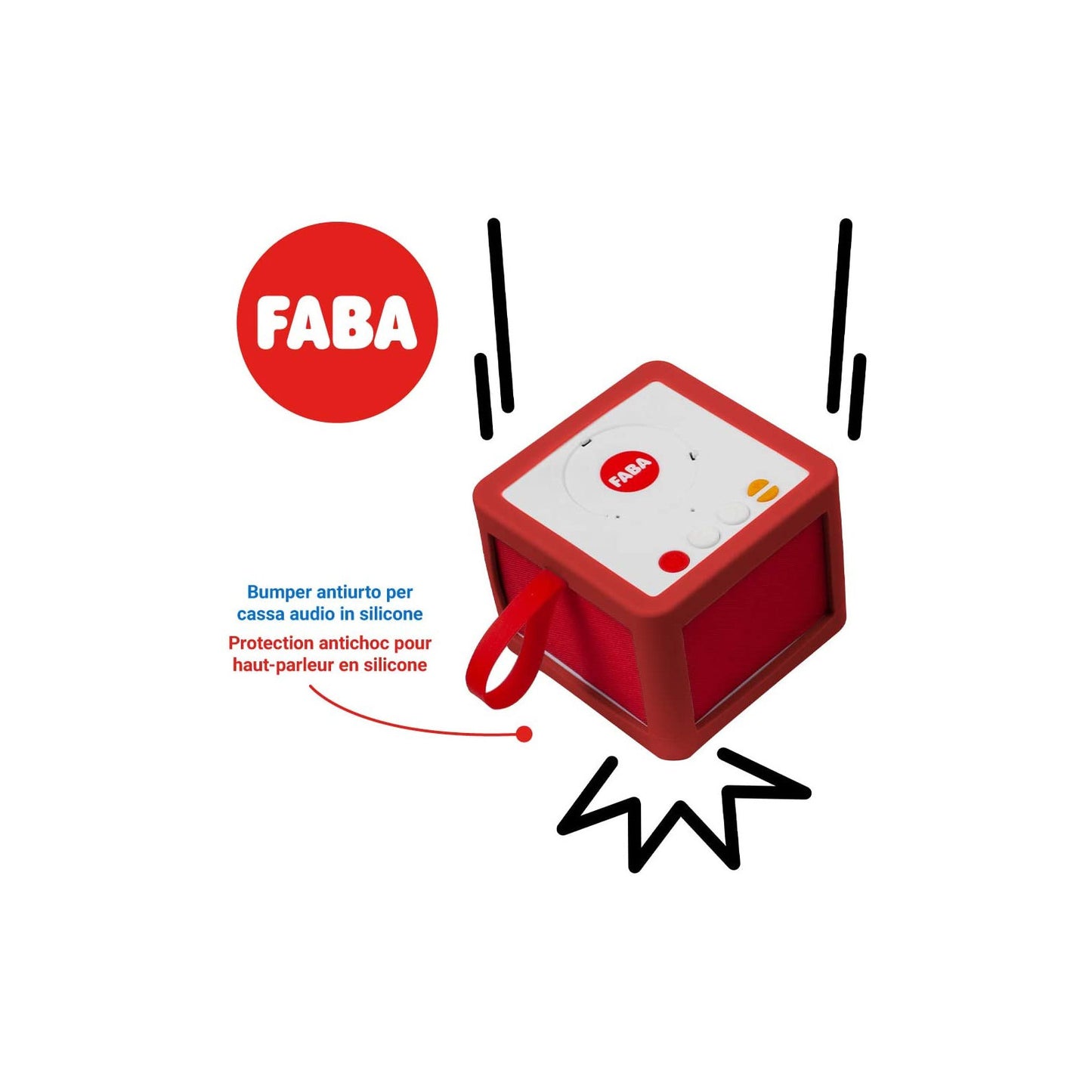 Faba BPS10003 Guscio protettivo Faba rosso