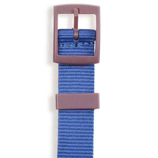 Orologio digitale Djeco Ticlock con display digitale e suoni, colore blu, mostrato in primo piano con dettagli del design.