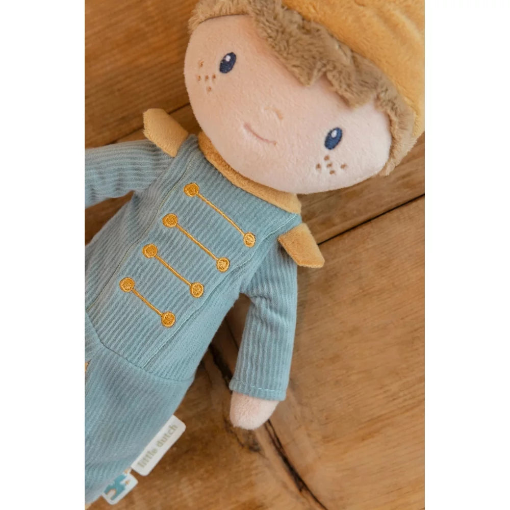 Little Dutch® Bambola Peluche Principe Jim 35 cm