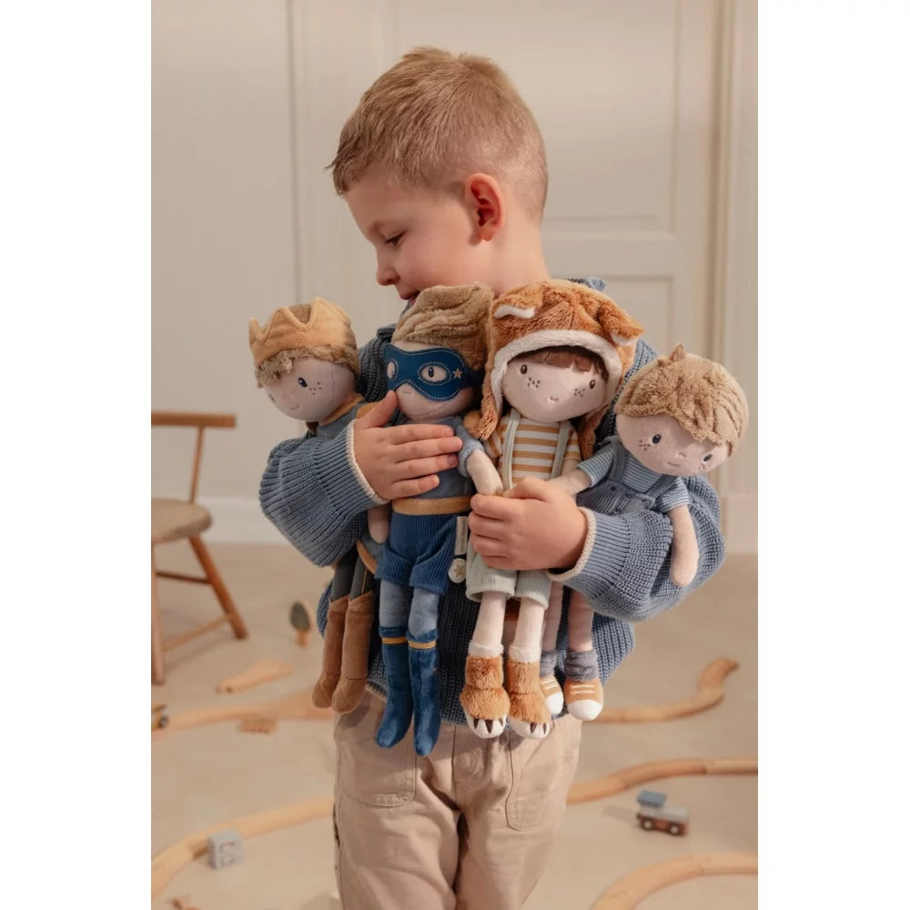 Little Dutch® Bambola Peluche Principe Jim 35 cm