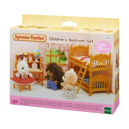 Set di gioco Epoch 5338 Sylvanian Families cameretta bambini con mobili e accessori colorati per il gioco fantasioso