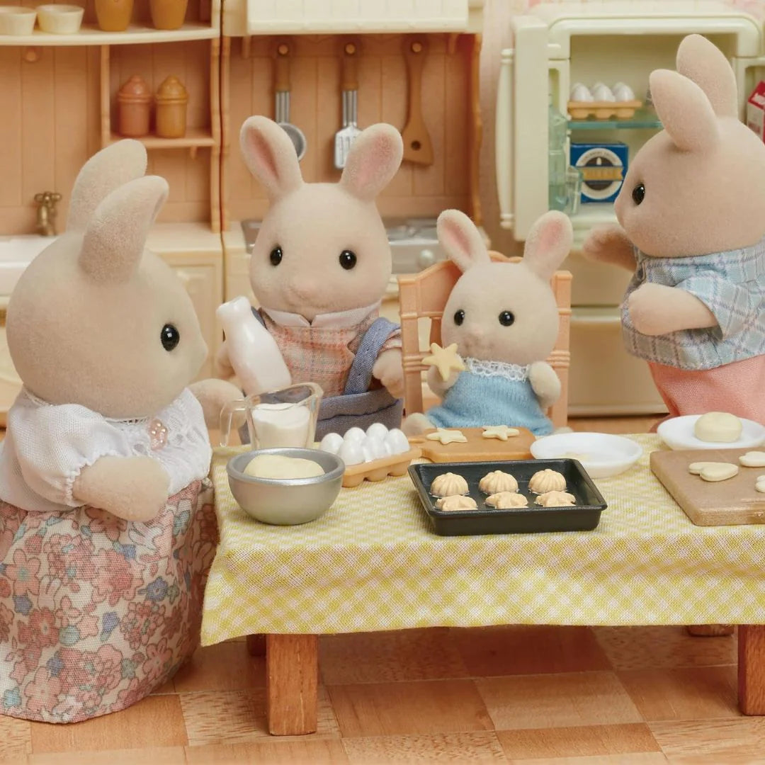 Epoch 5706 Sylvanian Families Famiglia Coniglio latte