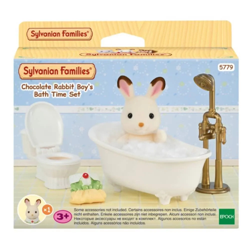 Epoch 5779 Sylvanian  Families - Set da Bagno di bebè Coniglio Cioccolato