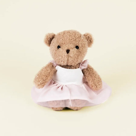 Orsetto di peluche ballerina Egmont Toys, morbido e soffice, con vestito da ballerina e dettagli adorabili.