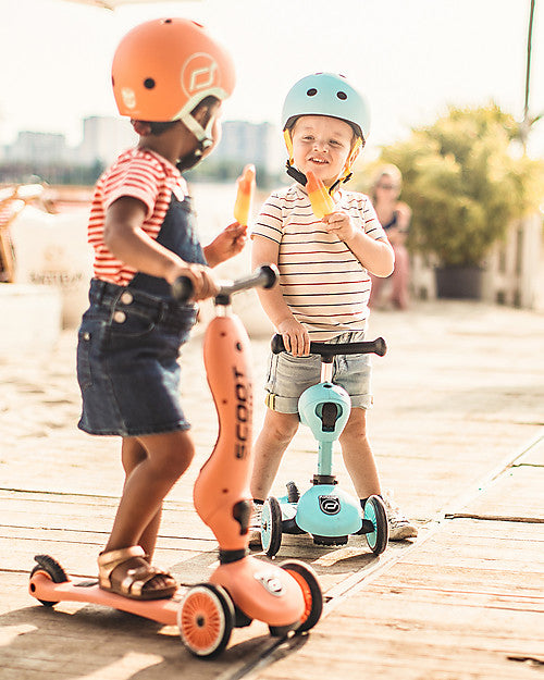 Scoot & Ride Monopattino e Triciclo 2in1 Highwaykick 1 Blu Mirtillo - Da 1 a 5 anni