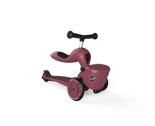 Scoot & Ride Highwaykick 1 Lifestyle Wildcat - Monopattino 2 in 1 con sedile