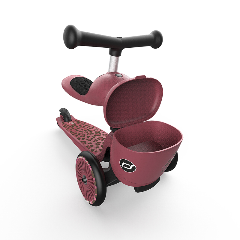 Scoot & Ride Highwaykick 1 Lifestyle Wildcat - Monopattino 2 in 1 con sedile