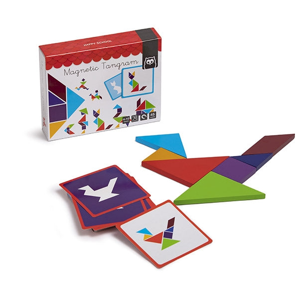 Eurekakids Tangram Magnetico in legno