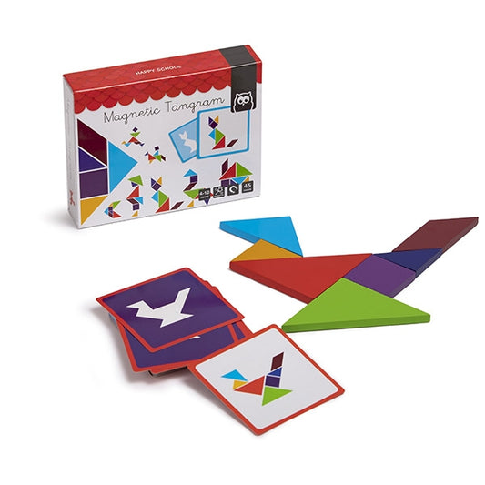 Eurekakids Tangram Magnetico in legno - Papers & Dreams - Dove i sogni dei bambini prendono forma