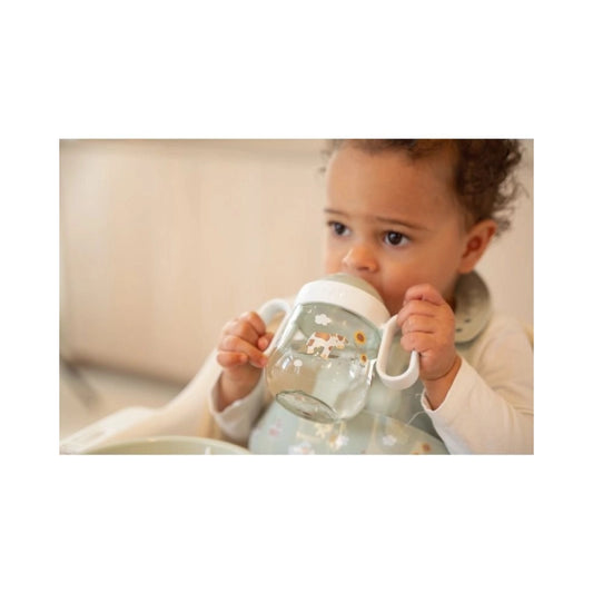 Little Dutch Tazza Antigoccia con Manici e Beccuccio Little Farm 200ml